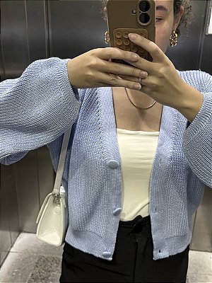 Cardigan over lírios #combo