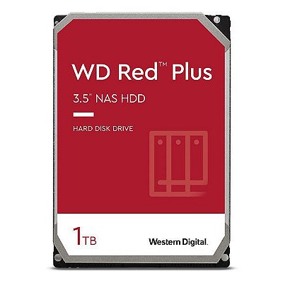 Hard disk 1 Tb Western Digital Red Plus Series (WD10EFRX)