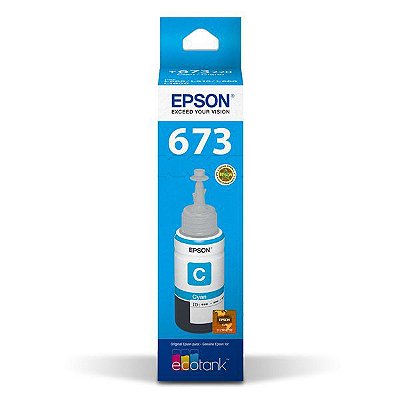 Garrafa de tinta Epson T673220-AL ciano