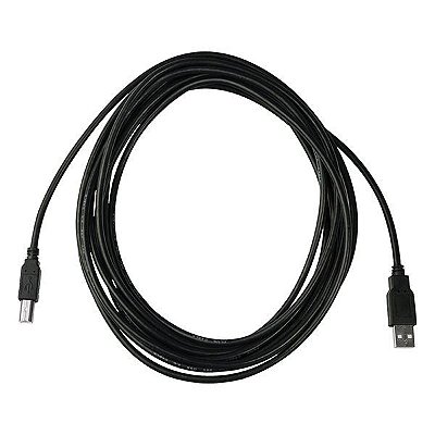 Cabo para impressora USB 1,8 metro Plus Cable PC-USB1801