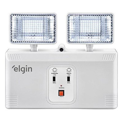 Luminária de emergência LED Elgin Power Line 2000LM (48LEM2KL0000)