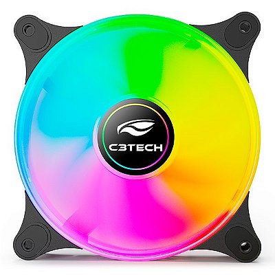 Cooler para gabinete C3Tech F9-L160BKRGB