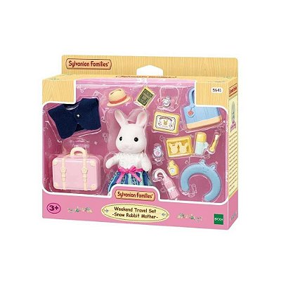 Sylvanian Families - Conj. Viagem Final Semana Mamae Coelho Neve 5641