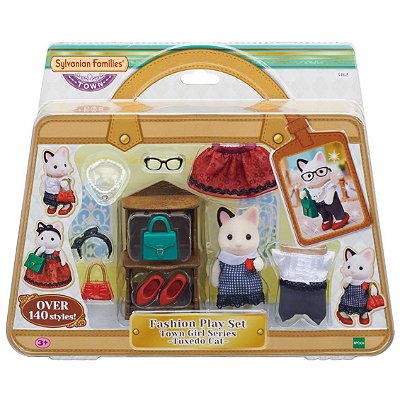 Sylvanian Families Town Girl Series Gato Malhado Epoch 5462