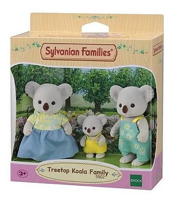 Sylvanian Families Família Dos Coalas Copa De Árvore Epoch