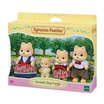 Sylvanian Families Conjunto Família Dos Cachorros Caramelos 5459