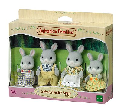 Sylvanian Families Bonecos Coelhos Cauda De Algodão 4030