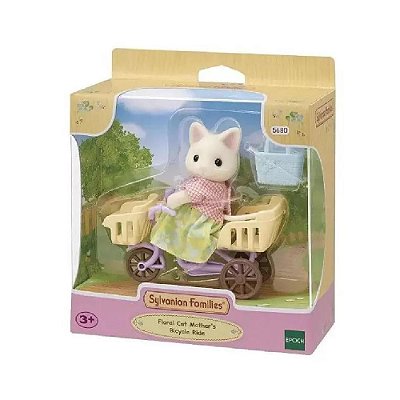 Sylvanian Families Conjunto Passeio Bicicleta Epoch Magia