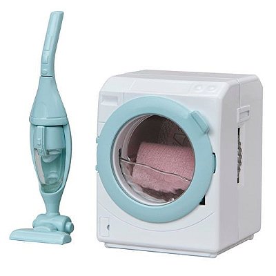 Sylvanian Families Maquina De Lavar Roupa E Aspirador De Pó 5445