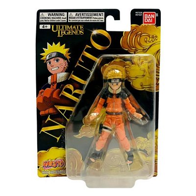 Boneco Naruto Uzumaki Bandai 12cm - Fun Divirta-se F865