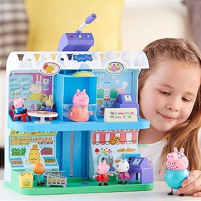 Peppa Pig Playset Casa Popn' Maleta - Sunny 2313 - Ri Happy