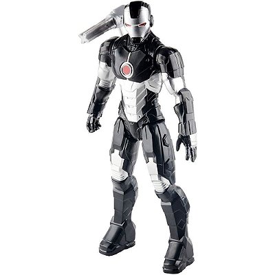 Boneco War Machine Avengers Titan Hero Figura Articulada 30 cm - E7880 Hasbro
