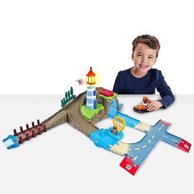 Patrulha Canina - Resgate no Farol - Sunny 1360 Playset e Figura