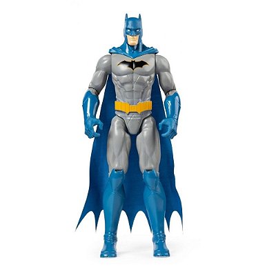 Boneco Batman Azul Articulado 2180 DC Comics SUNNY