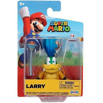 Boneco Super Mario Larry 4 Polegadas 3007 Candide