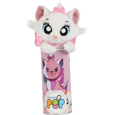 Pelúcia Pop Disney Na Latinha Marie -Fun