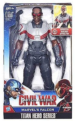 BONECO FALCON ELETRÔNICO MARVEL - HASBRO B6178
