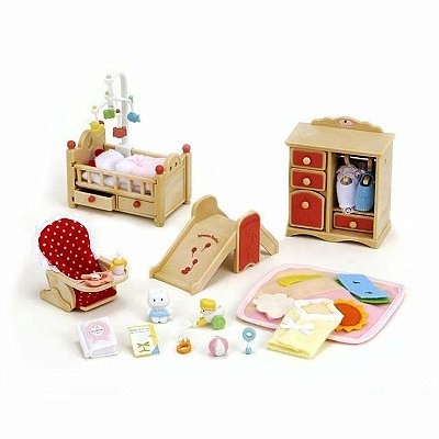 Sylvanian Families - Conjunto Quarto Bebe Completo 2964