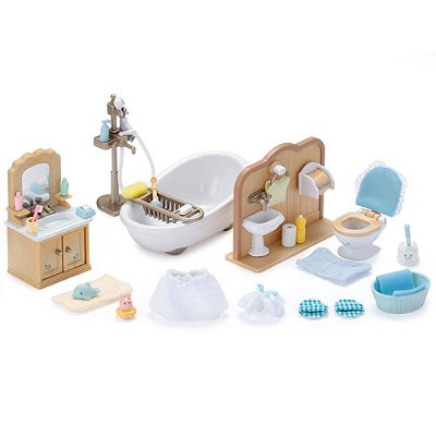 Sylvanian Families - Conjunto Banheiro Completo 2962