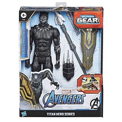 Boneco Pantera Negra E7388 - Vingadores Power Pack- Hasbro