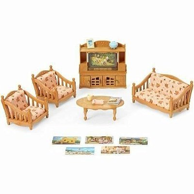 Sylvanian Families - Conjunto Sala de Estar com TV 5287