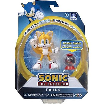 Boneco Elástico que Estica Knucles Sonic 17 cm - Goo Jit Zu