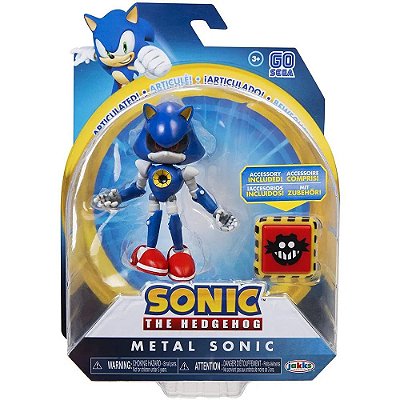 Boneco Sonic Articulado - Metal Sonic - FUN