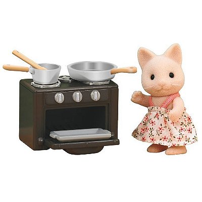 Sylvanian Families - Gato com Forno 5140/1802