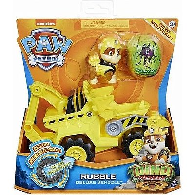 VEICULO E FIGURA PATRULHA CANINA 1499 - RUBBLE DINO - Sunny