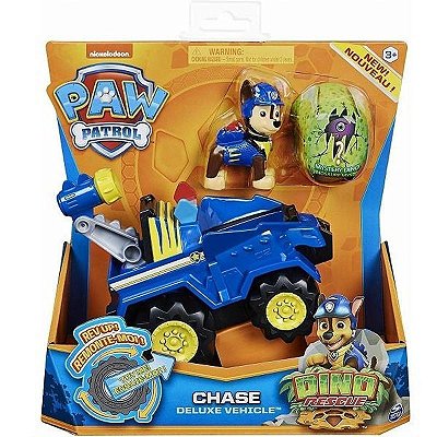 VEICULO E FIGURA PATRULHA CANINA 1499 - CHASE DINO RESCUE - Sunny