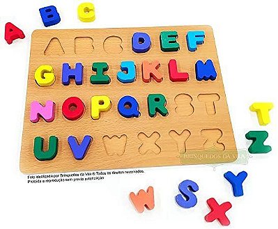 Brinquedo Educativo Aprenda LETRAS DMT5729