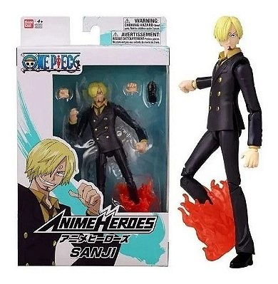 Figura Articulada One Piece Bandai Sanji - Fun Divirta-se