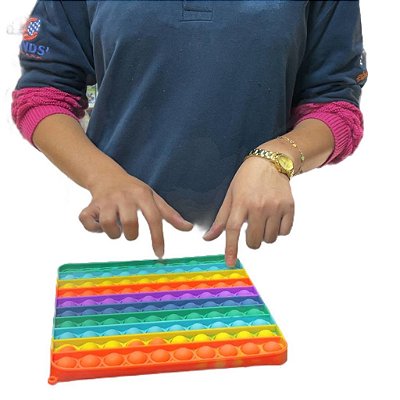 Fidget Toy Pop It Grande Quadrado 20 cm - Yes Toys