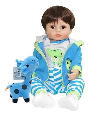 Boneco Reborn Bebê Elegance Luxo - Menino David - 1314 - Novabrink - Real  Brinquedos