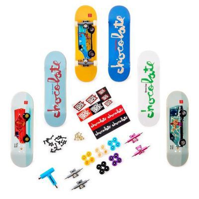 5 Skate Dedo Profissional Shape Com Lixa Para Rampa Pista