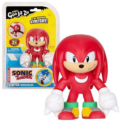 Compre Boneco Elástico que Estica Sonic Dourado - Goo Jit Zu aqui