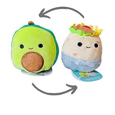 Pelúcia Squishmallow 12 cm - FLIP AUSTIN BERNARDO - Sunny 3198