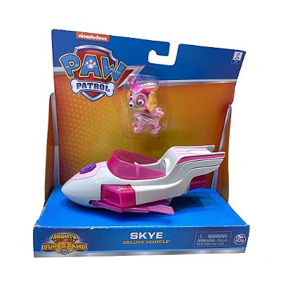 Figura e Veículo Deluxe Patrulha Canina Skye - Sunny 1497