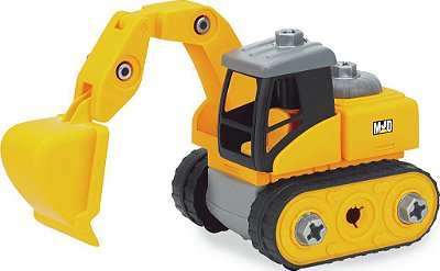 Carro Escavadeira Construção ZP442 - Zoop Toys