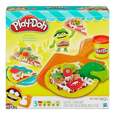 Massa Play Doh B1856-Festa Pizza