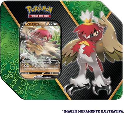 LATA POKÉMON PODERES DIVERGENTES DECIDUEYE DE HISUI V