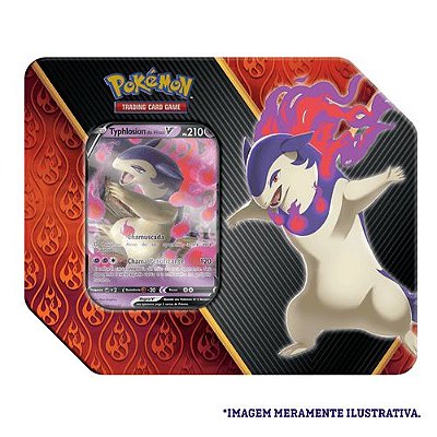 LATA POKÉMON PODERES DIVERGENTES TYPHLOSION DE HISUI V