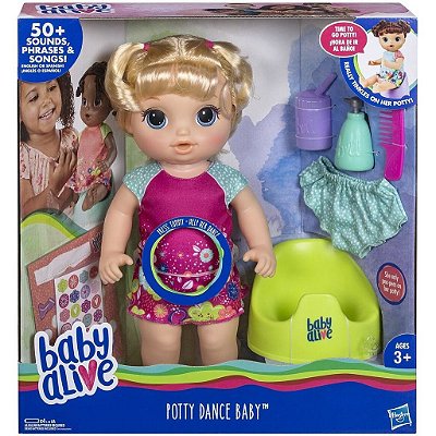 Boneca Baby Alive Primeiro Peniquinho Loira - E0609 Hasbro