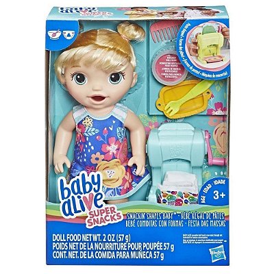 Boneca Baby Alive - Festa Massas Loira E3694 Hasbro