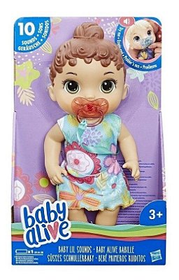 Boneca Baby Alive - Primeiros Sons Morena E3688 Hasbro