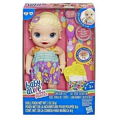 Boneca Baby Alive - Lanchinho Loira E5841 Hasbro