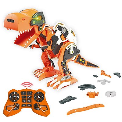 Dinossauro Robô Interativo Controle Remoto X-trem Bots