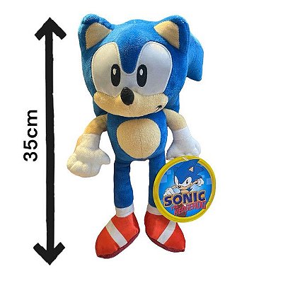 Sonic Pelúcia 30 cm - Candide 3492