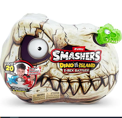 Smashers Dino Island Batalha Verde - FUN F149-5