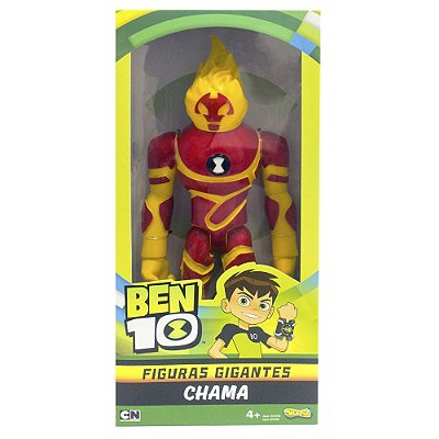 Boneco Chama - Ben 10 Figura Articulada 28 cm Sunny
